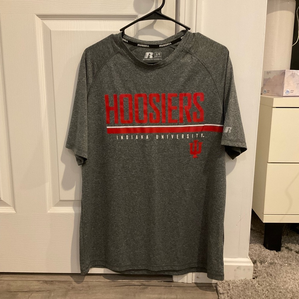 Russell Athletic Charcoal Hoosiers Tee